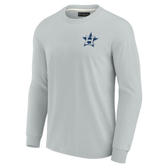Houston Astros Fanatics Unisex Elements Super Soft Long Sleeve T-Shirt Outlet