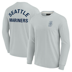 Seattle Mariners Fanatics Unisex Elements Super Soft Long Sleeve T-Shirt for sale