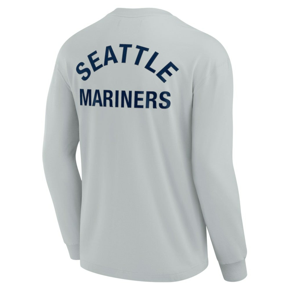 Seattle Mariners Fanatics Unisex Elements Super Soft Long Sleeve T-Shirt for sale