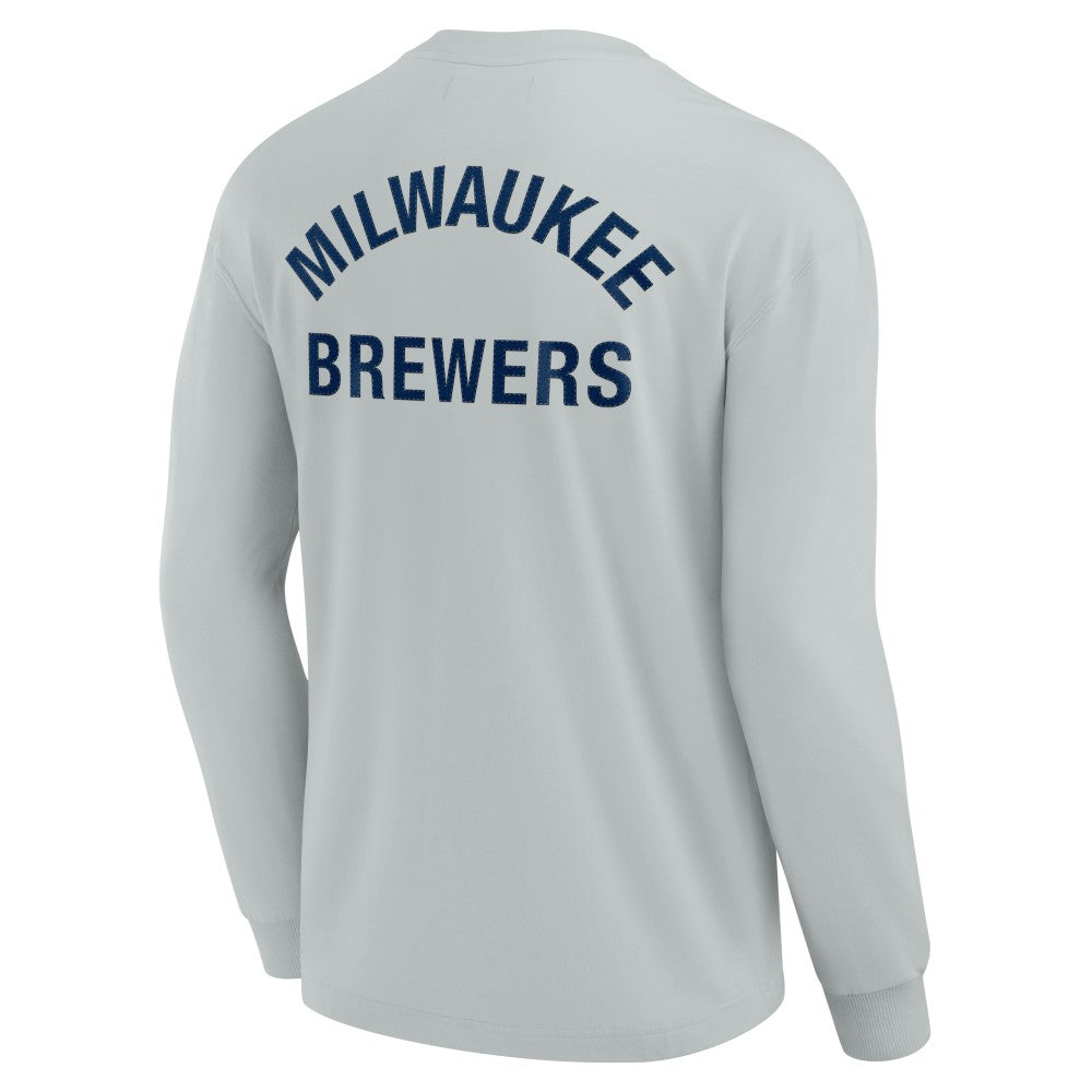 Milwaukee Brewers Fanatics Unisex Elements Super Soft Long Sleeve T-Shirt Near Me