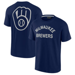 Milwaukee Brewers Fanatics Unisex Elements Super Soft Short Sleeve T-Shirt Outlet