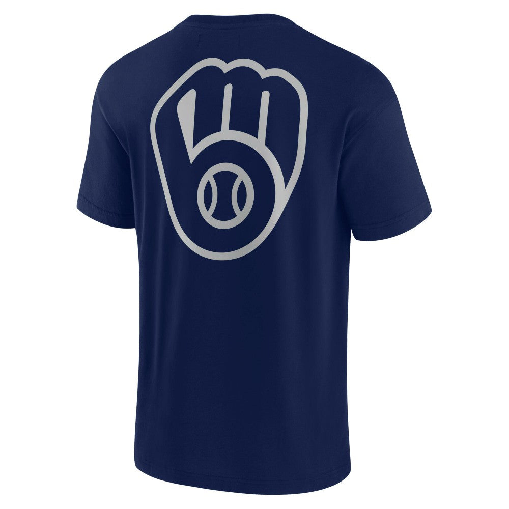 Milwaukee Brewers Fanatics Unisex Elements Super Soft Short Sleeve T-Shirt Outlet