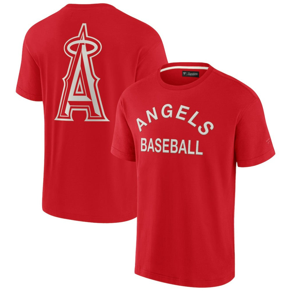 Los Angeles Angels Fanatics Unisex Elements Super Soft Short Sleeve T-Shirt Outlet