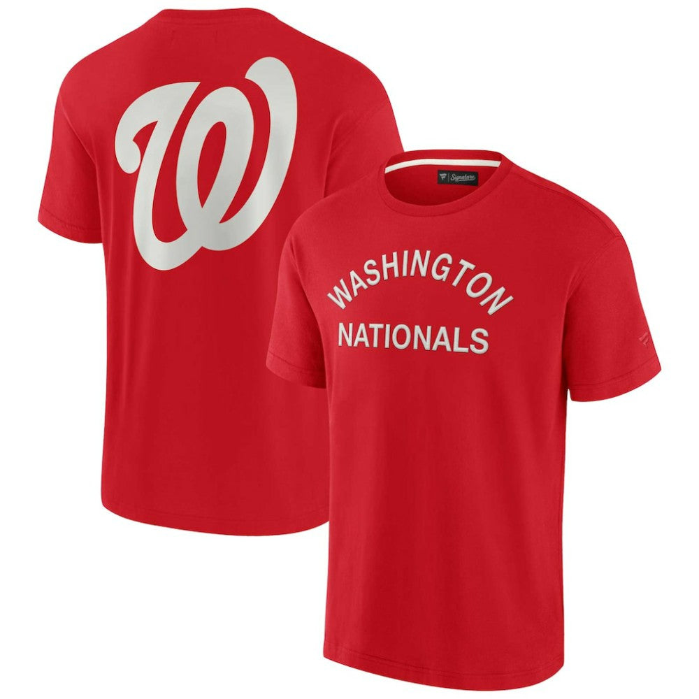 Washington Nationals Fanatics Unisex Elements Super Soft Short Sleeve T-Shirt Sale
