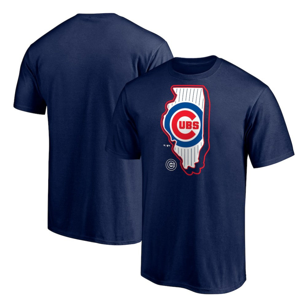 Chicago Cubs Paint the Black State T-Shirt Online