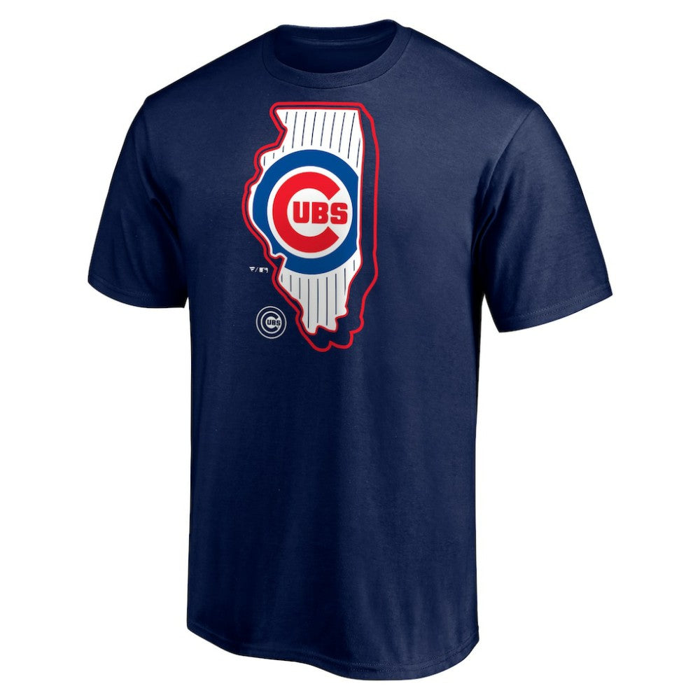 Chicago Cubs Paint the Black State T-Shirt Online