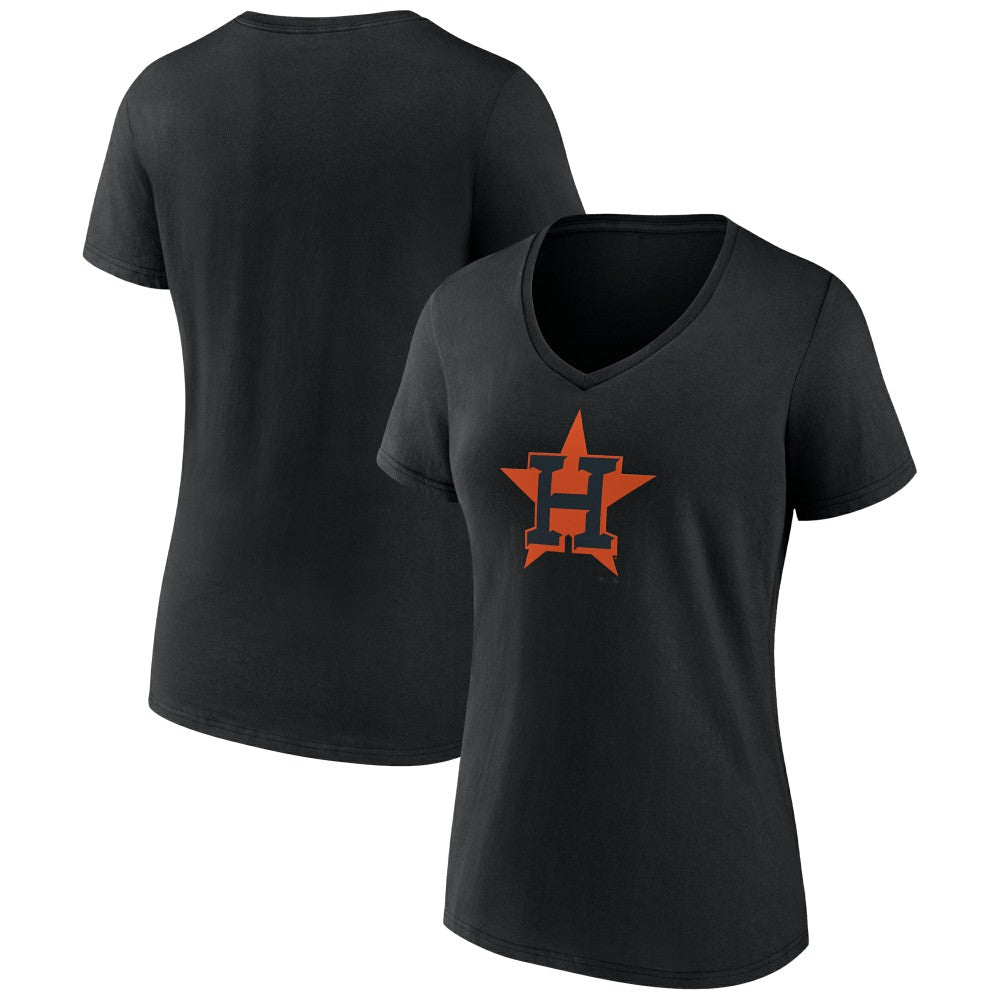 Houston Astros Women's Rough Diamond V-Neck T-Shirt Sale
