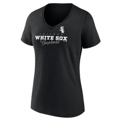 Chicago White Sox Women's Back In Business V-Neck T-Shirt Sale