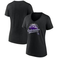 Colorado Rockies Women's One Champion V-Neck T-Shirt Outlet
