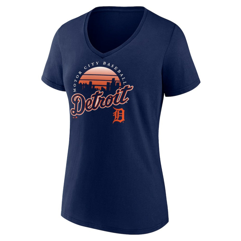 Detroit Tigers Women's One Champion V-Neck T-Shirt Near Me