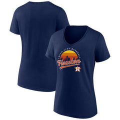 Houston Astros Women's One Champion V-Neck T-Shirt for sale