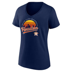 Houston Astros Women's One Champion V-Neck T-Shirt for sale
