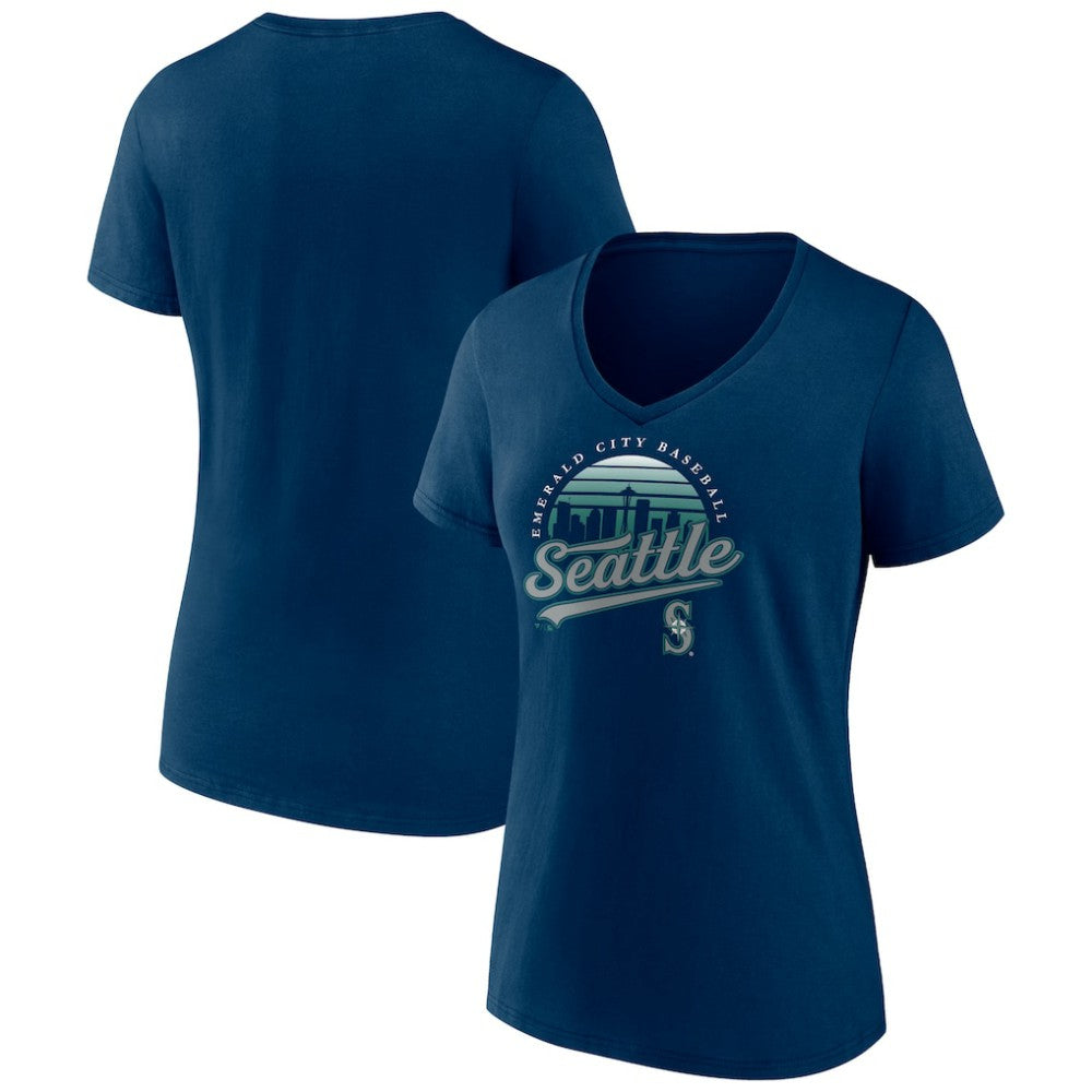 Seattle Mariners Women's One Champion V-Neck T-Shirt Online