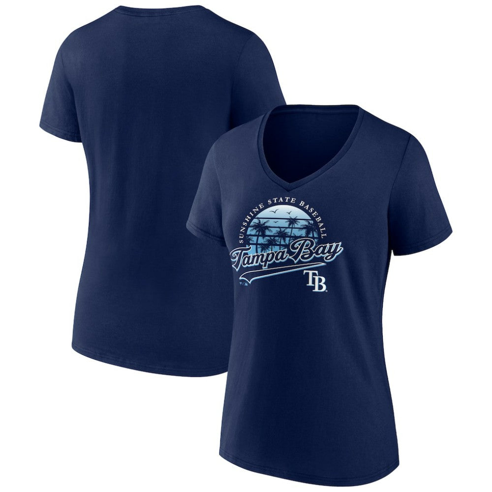 Tampa Bay Rays Women's One Champion V-Neck T-Shirt Near Me