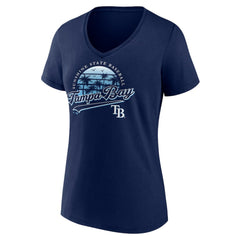 Tampa Bay Rays Women's One Champion V-Neck T-Shirt Near Me