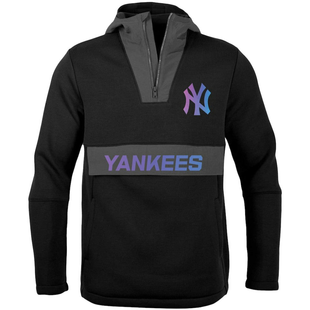 New York Yankees Levelwear Ruckus Quarter-Zip Hoodie Sale