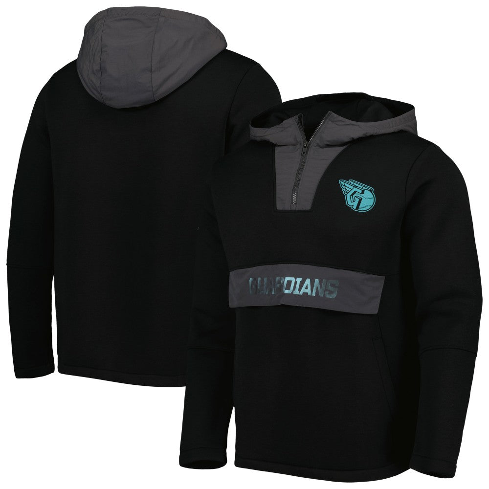 Cleveland Guardians Levelwear Ruckus Quarter-Zip Hoodie Discount