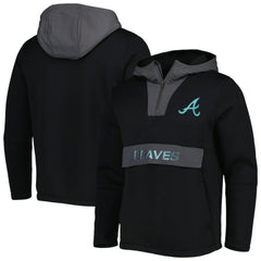 Atlanta Braves Levelwear Ruckus Quarter-Zip Hoodie for sale