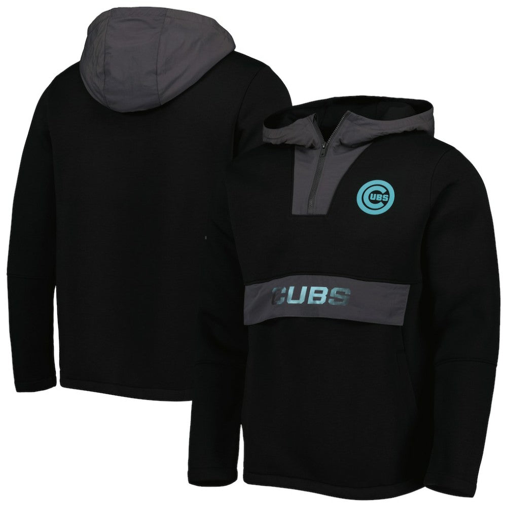 Chicago Cubs Levelwear Ruckus Quarter-Zip Hoodie Sale