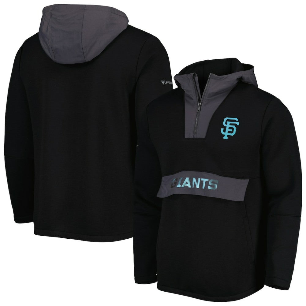 San Francisco Giants Levelwear Ruckus Quarter-Zip Hoodie Sale