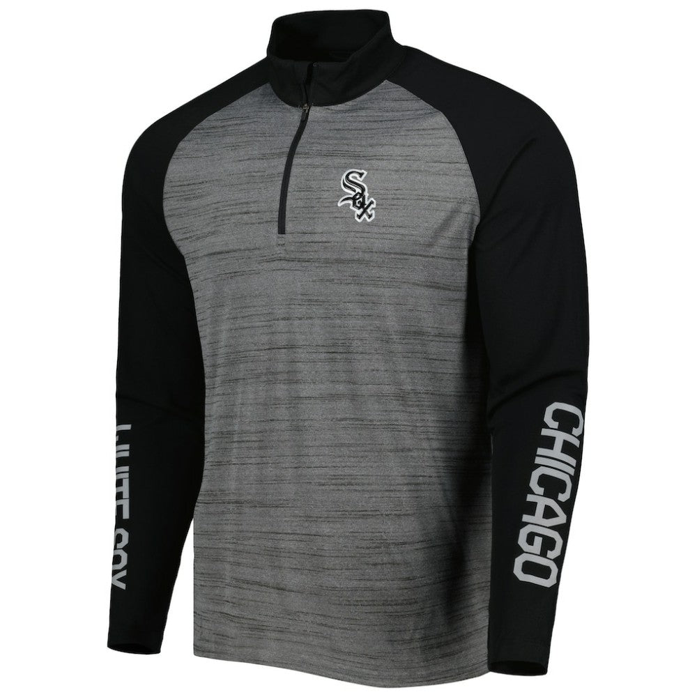 Chicago White Sox Levelwear Vandal Raglan Quarter-Zip Top for sale