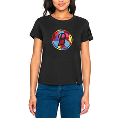 Baltimore Orioles New Era Women's 2023 City Connect Cap Logo T-Shirt Discount