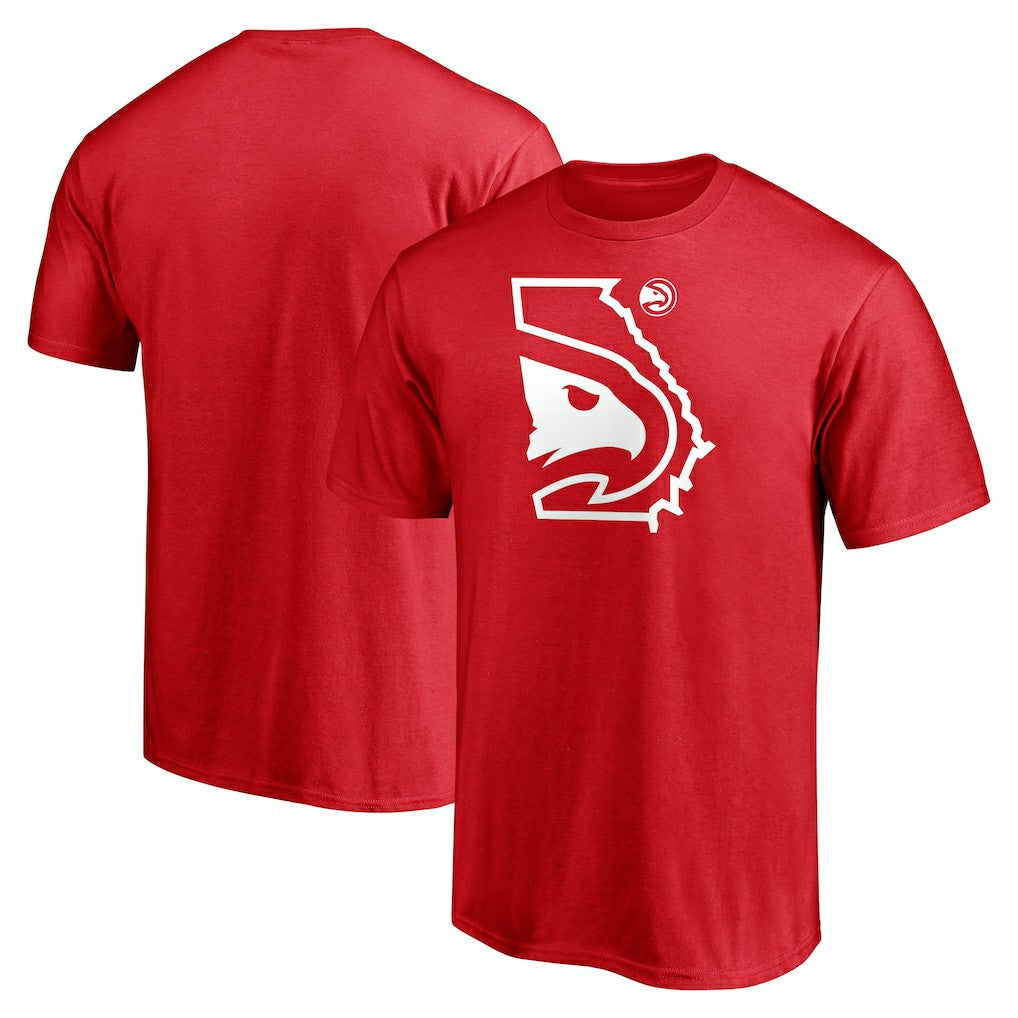 Atlanta Hawks Push Ahead T-Shirt Red