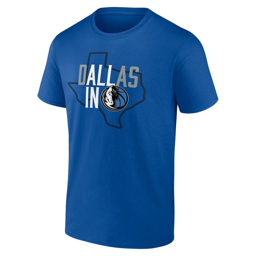 Dallas Mavericks Core Hometown Launch T-Shirt Blue
