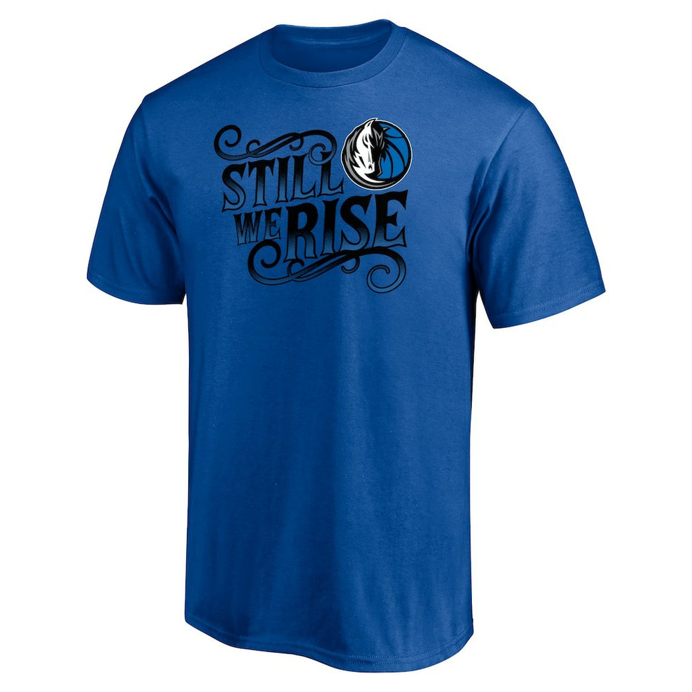 Dallas Mavericks Push Ahead T-Shirt Blue