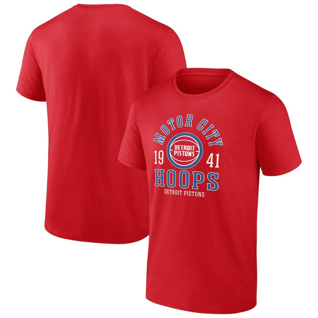 Detroit Pistons The Extras T-Shirt Red
