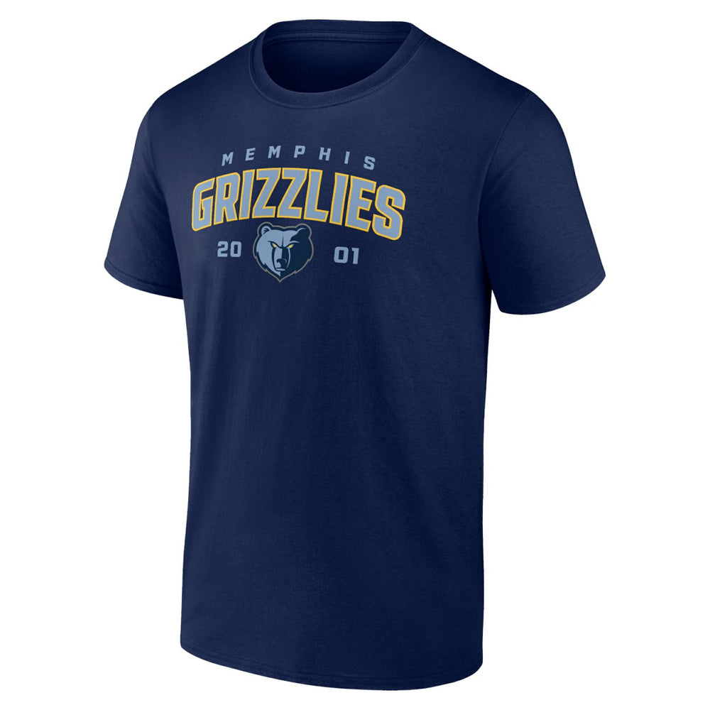 Memphis Grizzlies Rebel Logo T-Shirt Navy