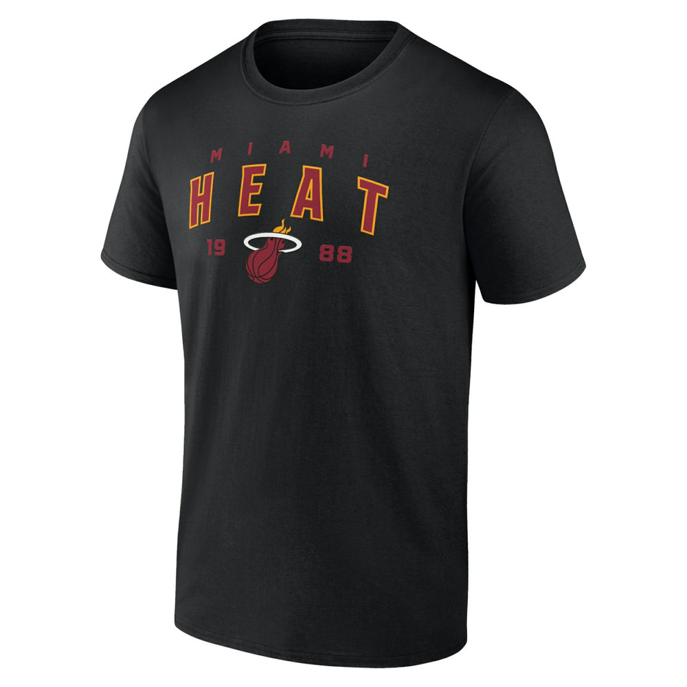 Miami Heat Rebel Logo T-Shirt Black