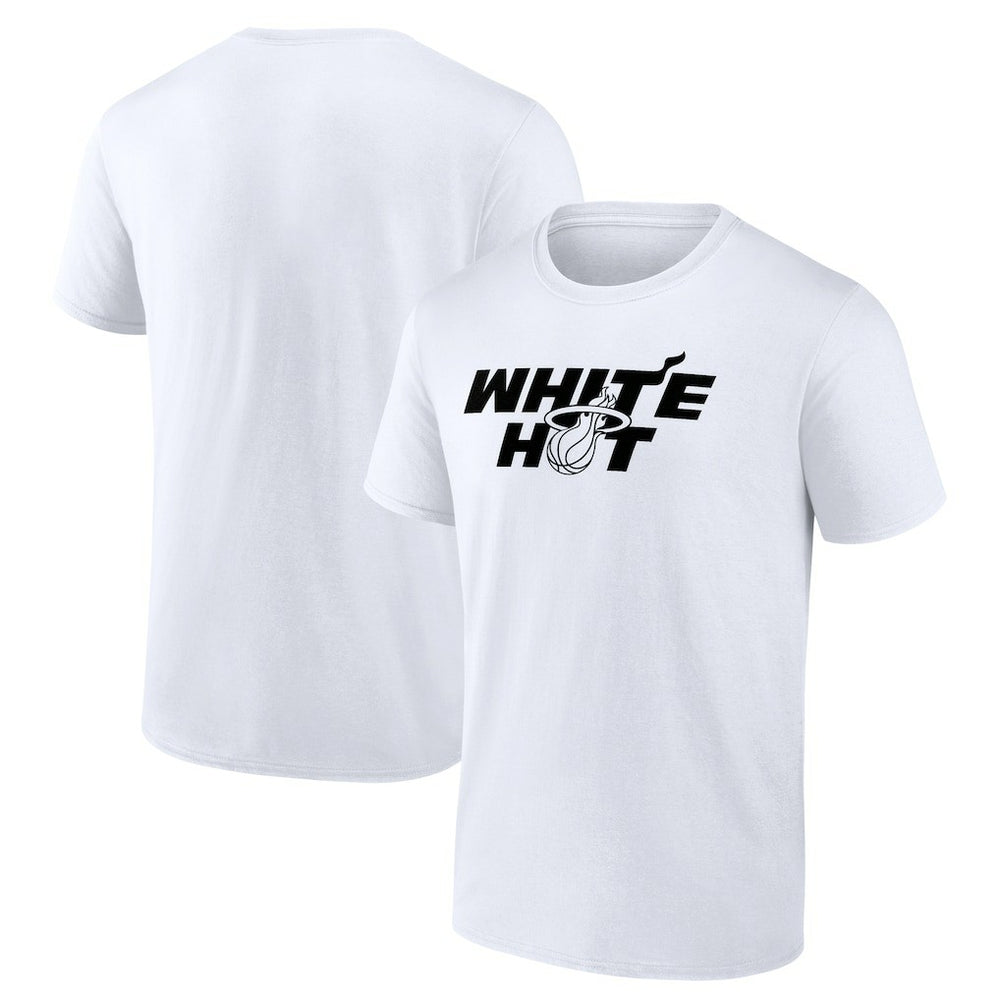 Miami Heat Core Hometown Launch T-Shirt White