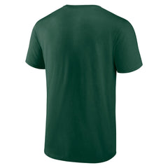 Milwaukee Bucks Rebel Logo T-Shirt Hunter Green