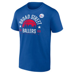 Philadelphia 76ers Core Hometown Launch T-Shirt Royal