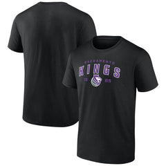 Sacramento Kings Rebel Logo T-Shirt Black