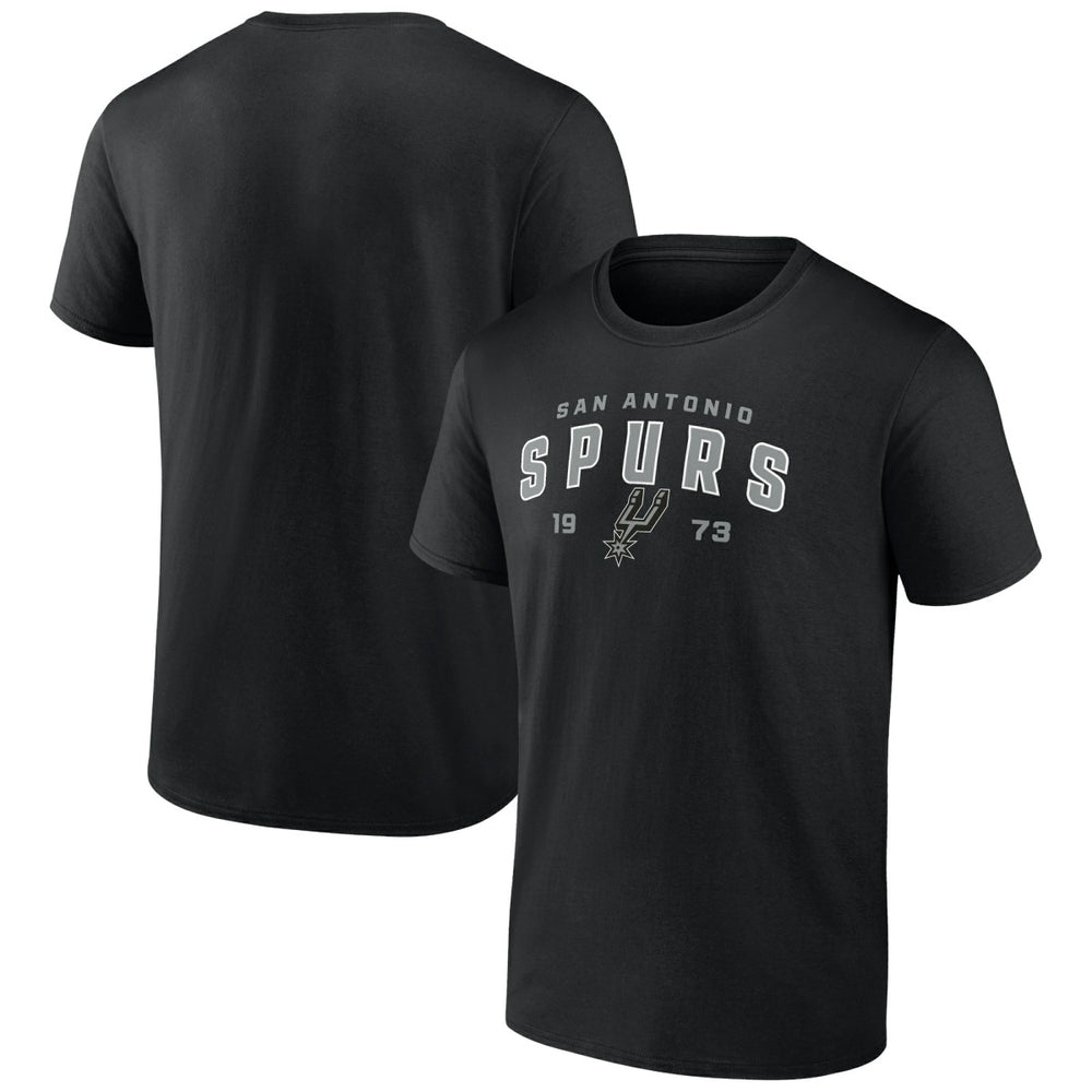 San Antonio Spurs Rebel Logo T-Shirt Black