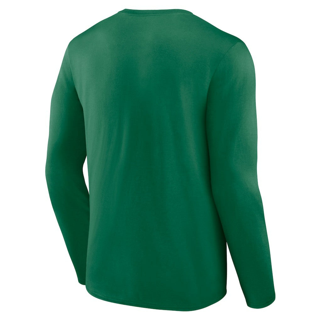Boston Celtics Let's Go Long Sleeve T-Shirt Green