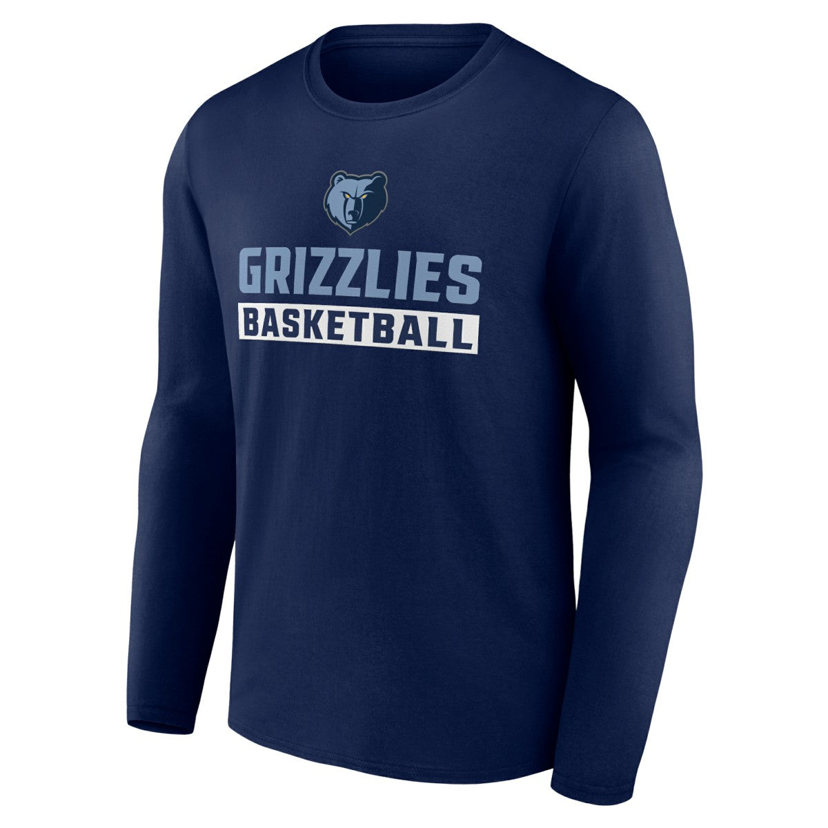 Memphis Grizzlies Let's Go Long Sleeve T-Shirt Navy