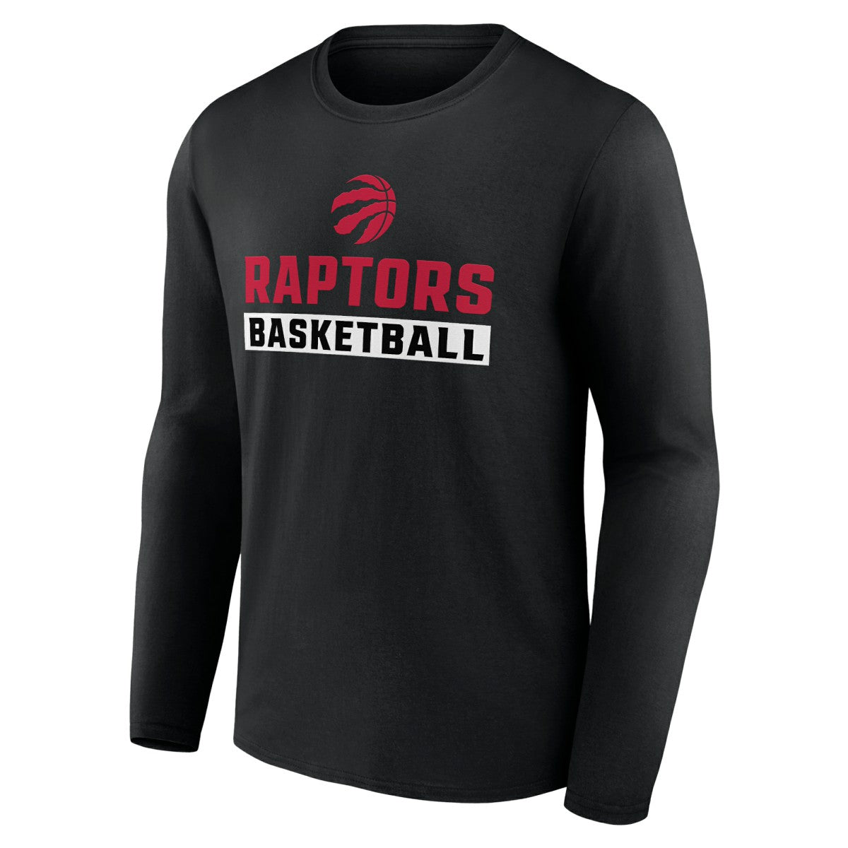 Toronto Raptors Let's Go Long Sleeve T-Shirt Black