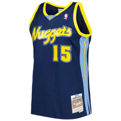 Mitchell & Ness Carmelo Anthony Denver Nuggets Hardwood Classics Swingman Jersey Navy