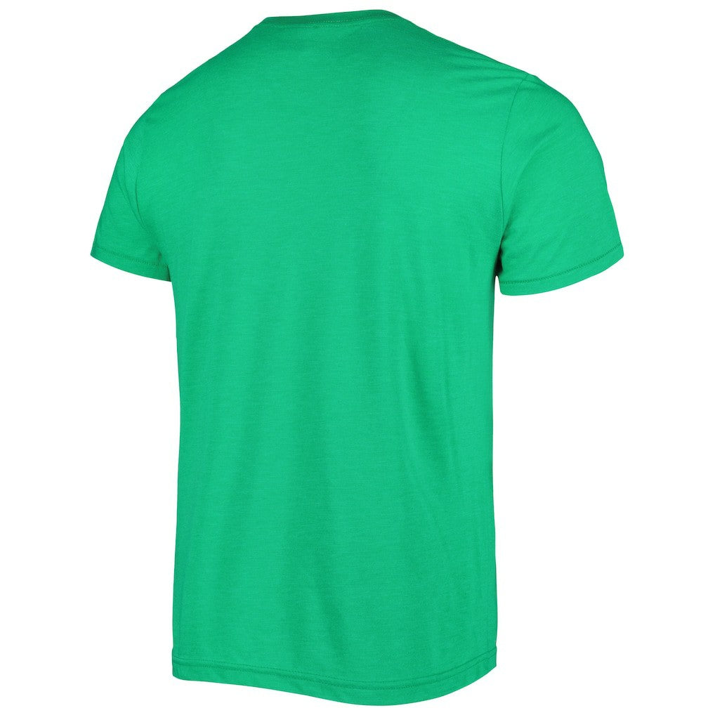 Joe Namath New York Jets Homage Unisex Unisex Caricature Retired Player Tri-Blend T-Shirt - Heather Green - NFL