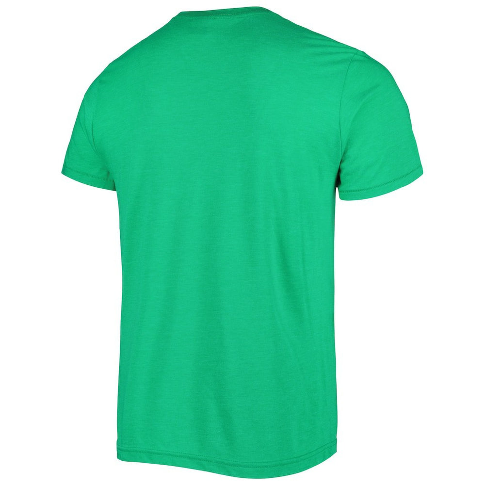 Joe Namath New York Jets Homage Unisex Unisex Caricature Retired Player Tri-Blend T-Shirt - Heather Green - NFL