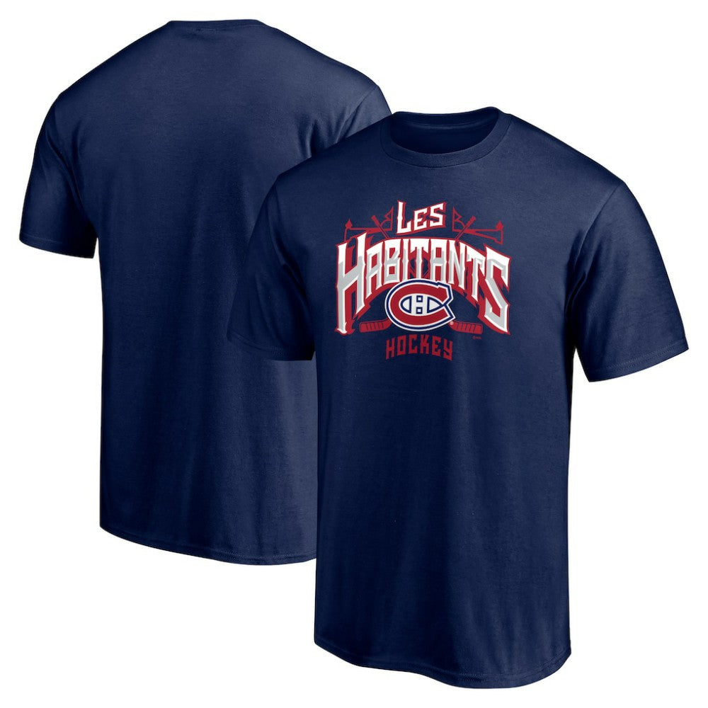 Montreal Canadiens Hometown Collection Push Ahead T-Shirt - Navy | NHL on sale