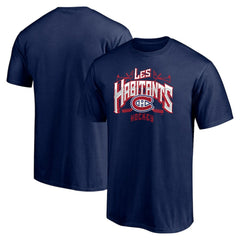 Montreal Canadiens Hometown Collection Push Ahead T-Shirt - Navy | NHL on sale