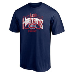 Montreal Canadiens Hometown Collection Push Ahead T-Shirt - Navy | NHL on sale