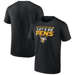 Pittsburgh Penguins Ice Cluster T-Shirt - Black | NHL online
