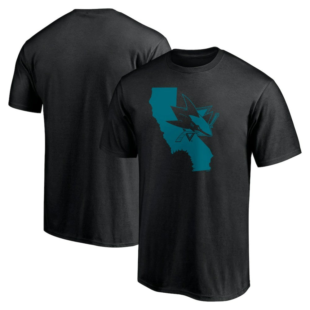 San Jose Sharks Hometown Collection Push Ahead T-Shirt - Black | NHL on sale