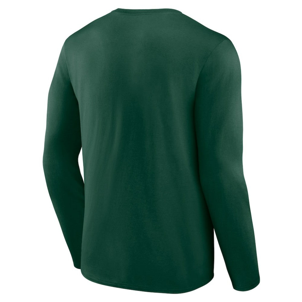 Minnesota Wild Team Covert Long Sleeve T-Shirt - Green | NHL discount