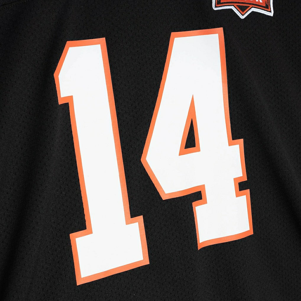 Ken Anderson Cincinnati Bengals 1981 Authentic Throwback Retired Player Jersey - Black - Mitchell & Ness